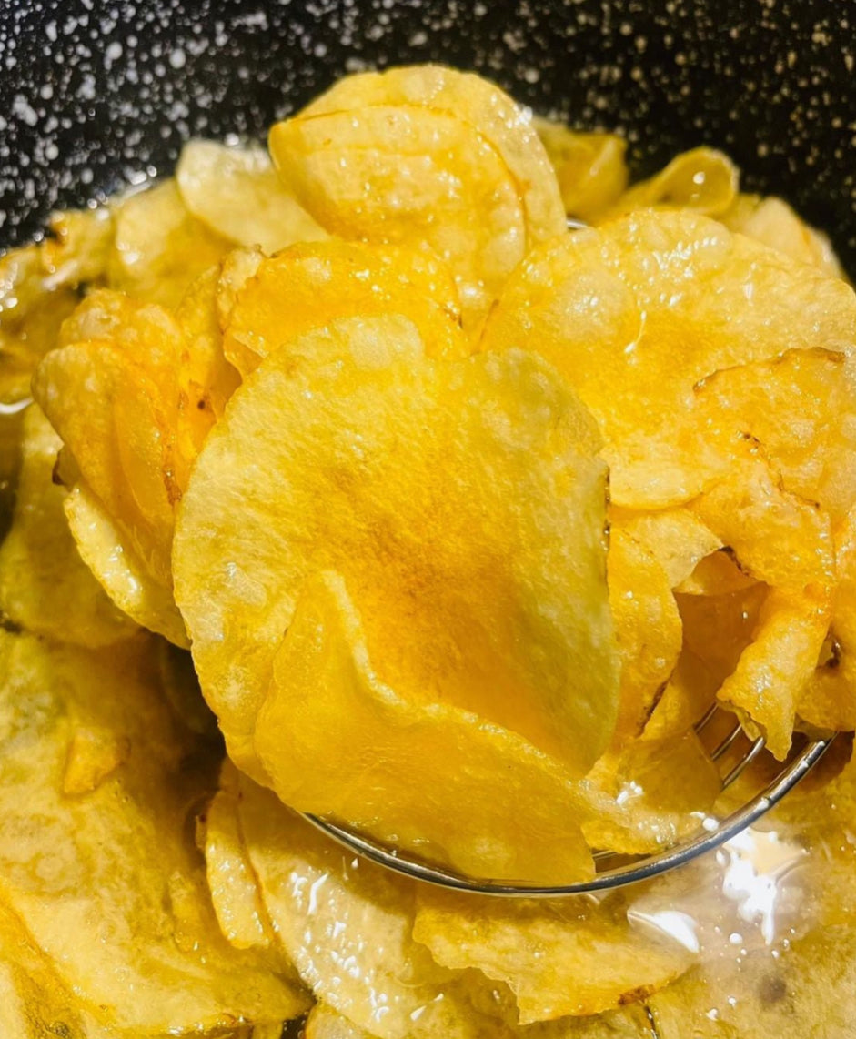 Homemade Kettle Chips